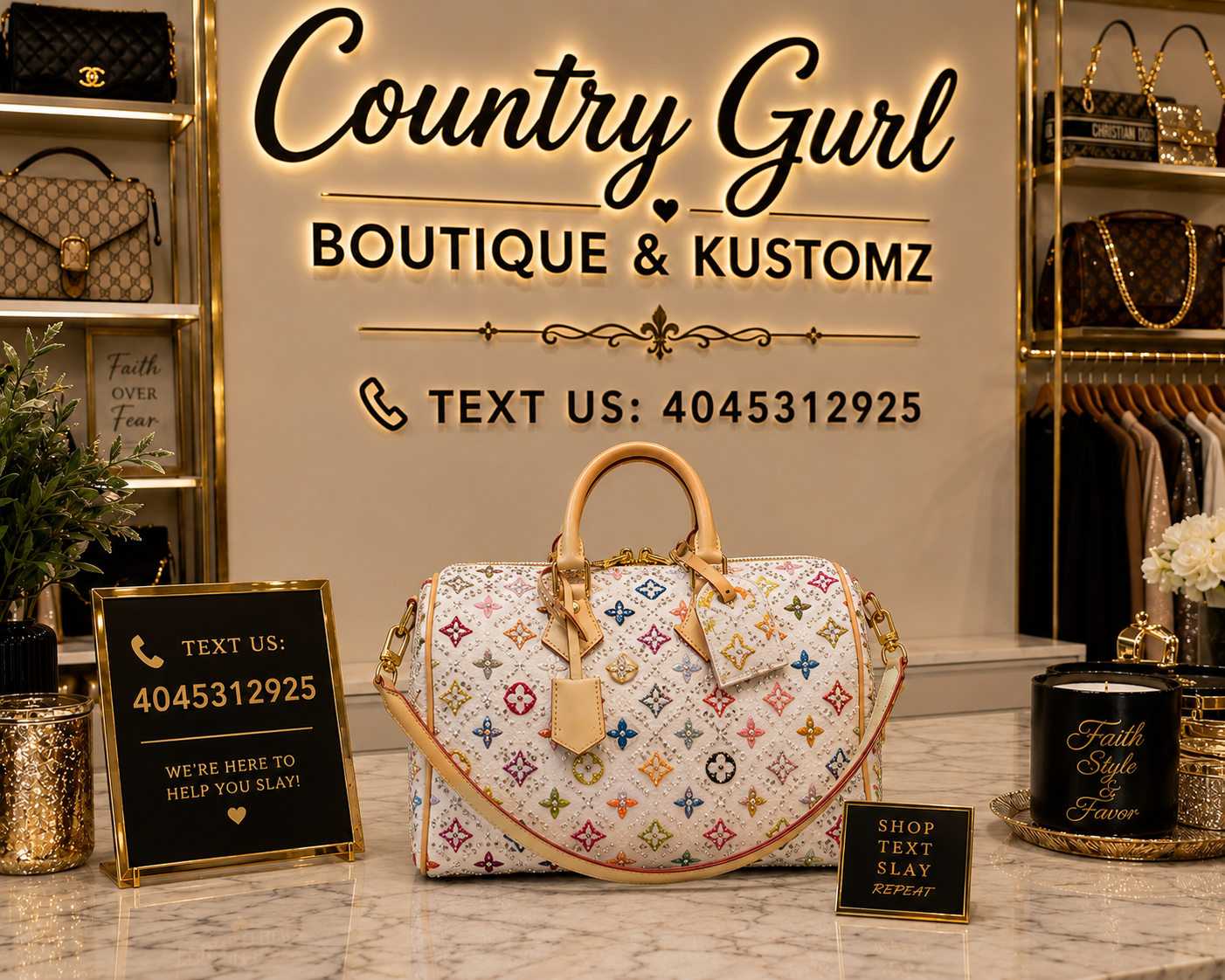 Monogram Multicolor Speedy Bandouliere