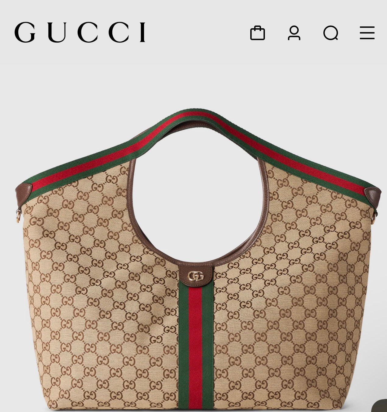 Gucci Giglio large tote bag