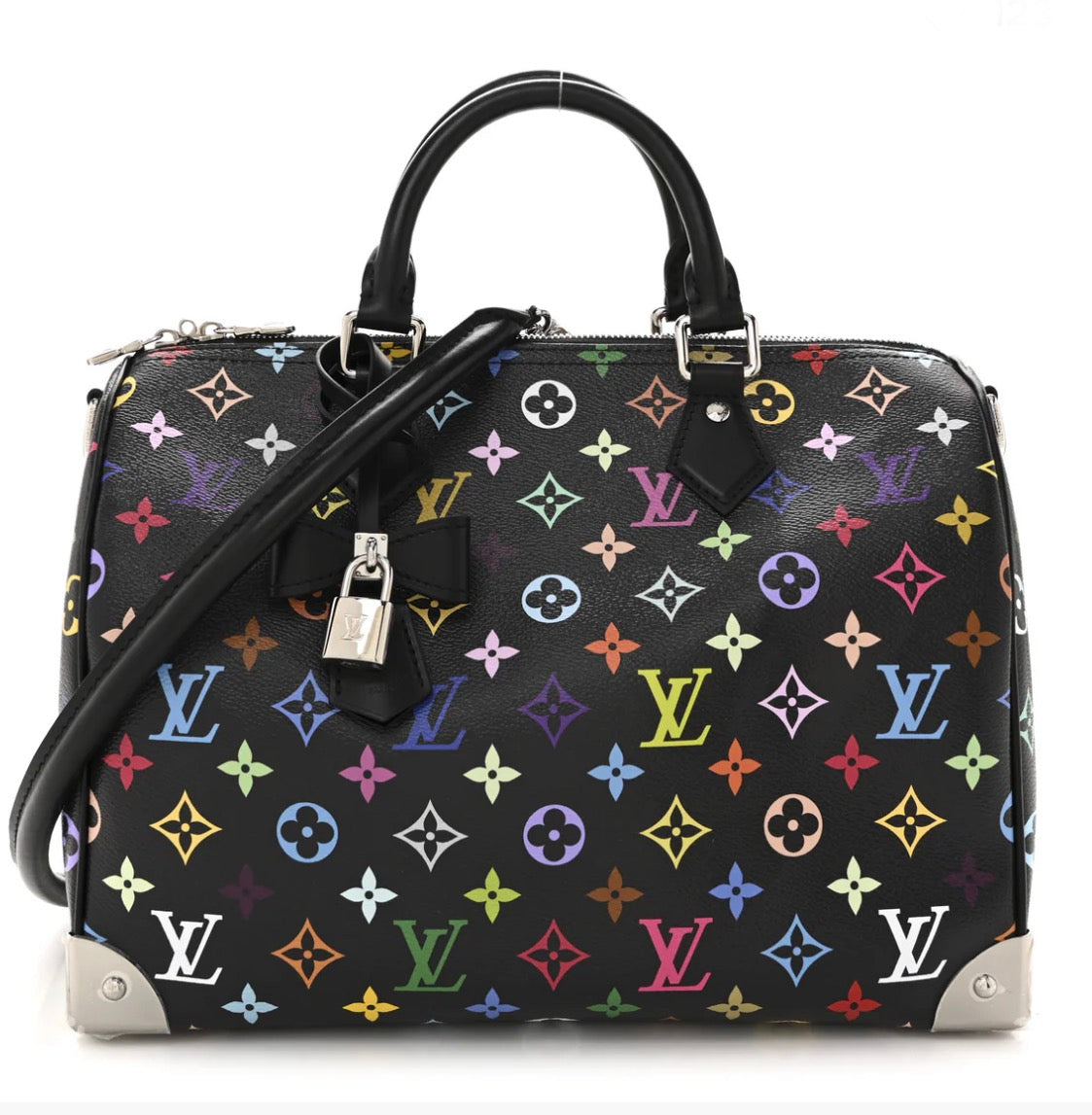 LV X TM Monogram Multicolor Speedy Bandouliere