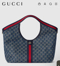 Denim g tote