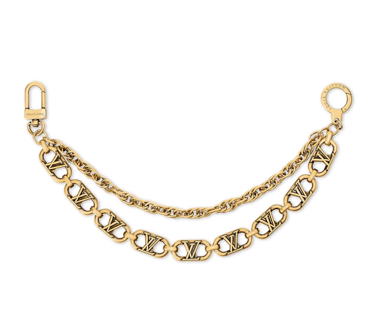LV Flower Links Chain Belt