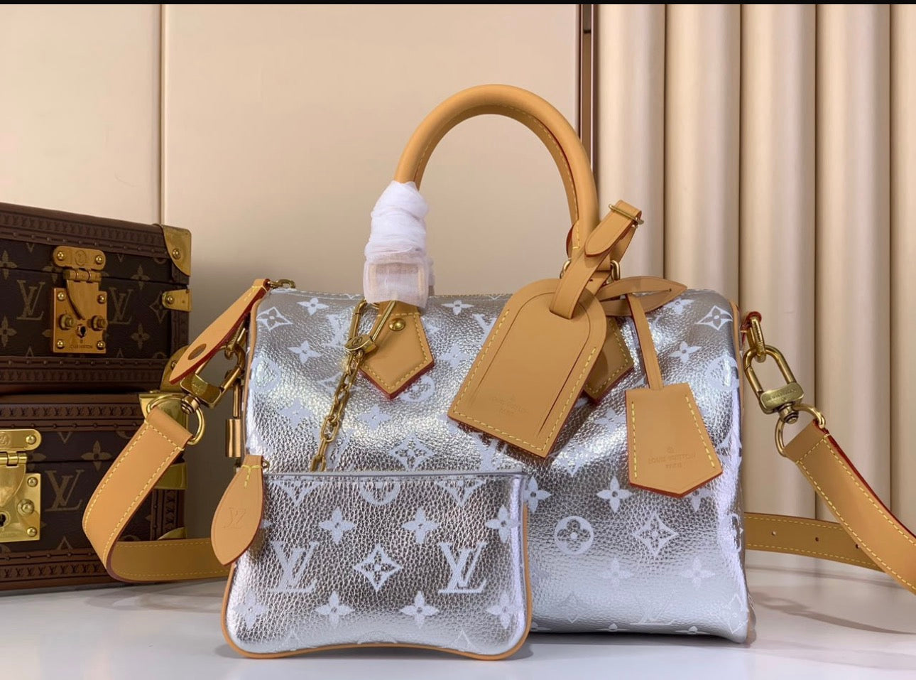 LOUIS VUITTON SPEEDY P9 BANDOULIÈRE MONOGRAM