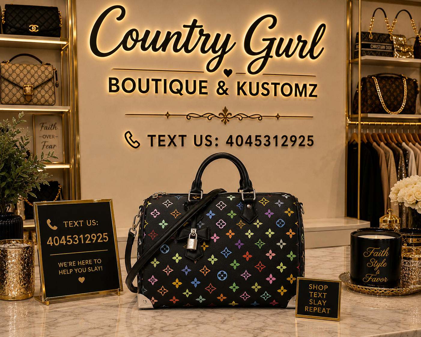 Monogram Multicolor Speedy Bandouliere