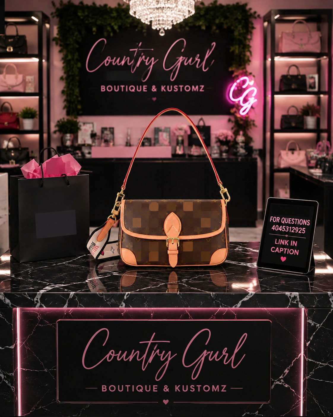 Diane black bag