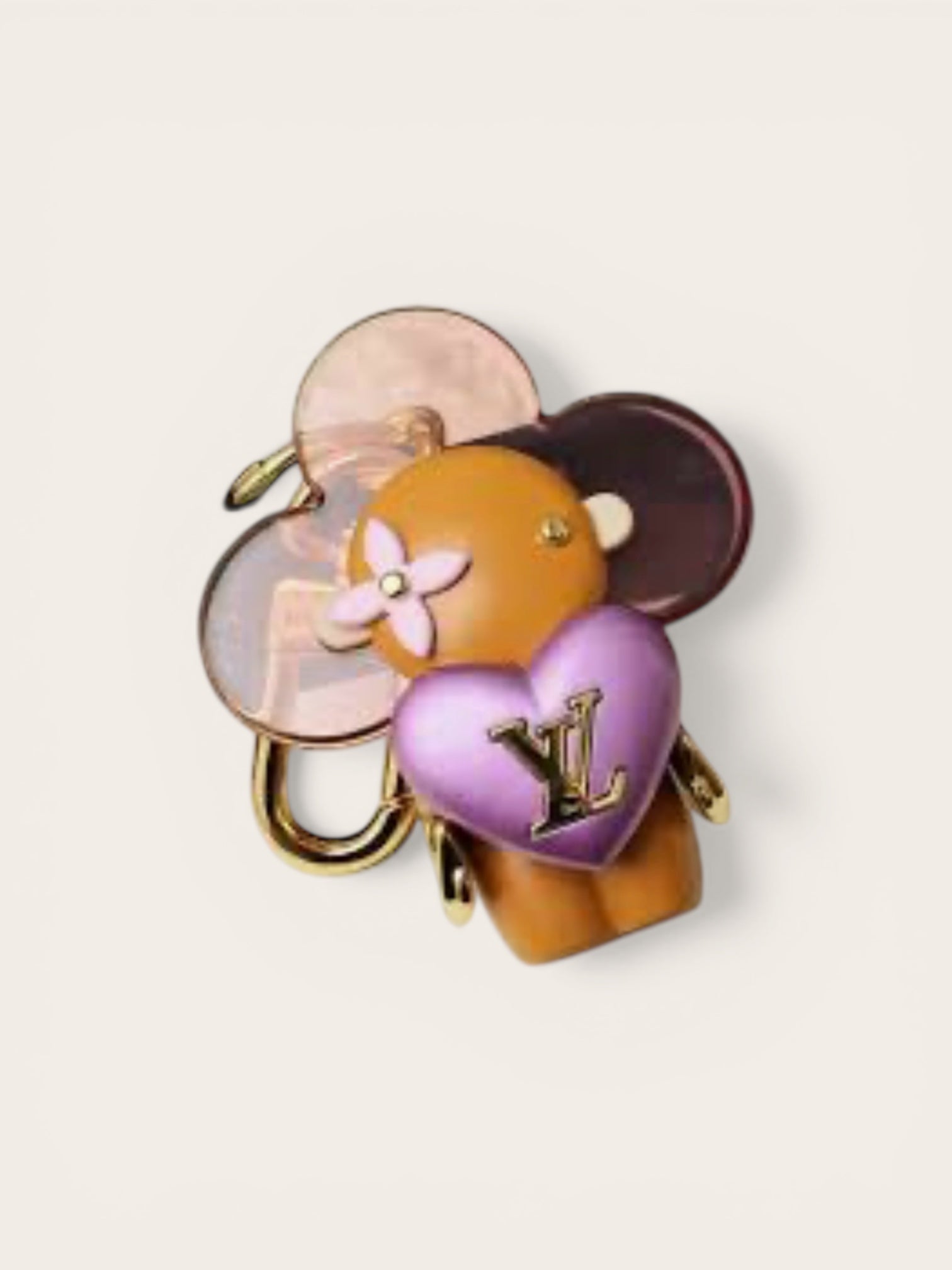 Louis Vuitton Vivienne Amour Key Holder and Bag Charm
