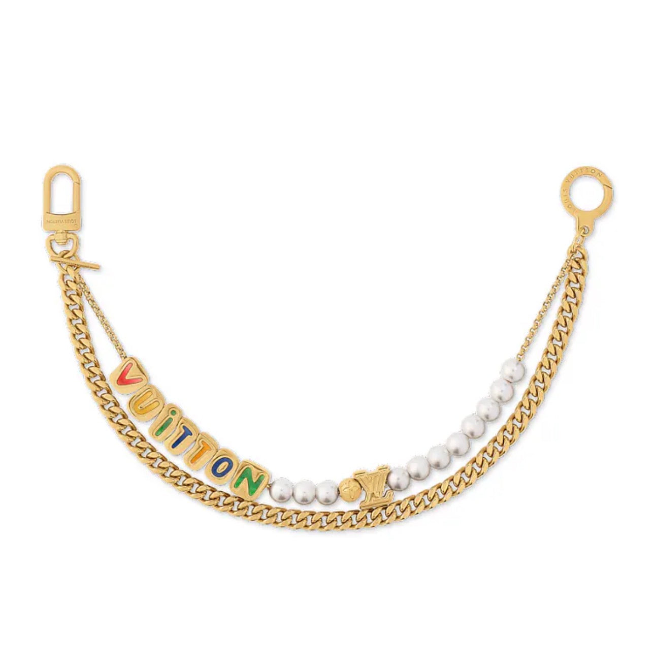 vuitton chain belt